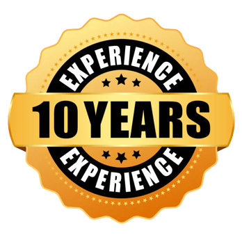 10+ Years Experienced